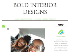 Tablet Screenshot of boldinteriordesigns.com